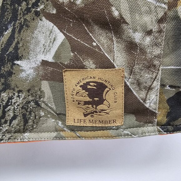 Bob Allen Reversible Realtree Camouflage Orange Vest Men Size XL Hunting Club - Picture 5 of 9